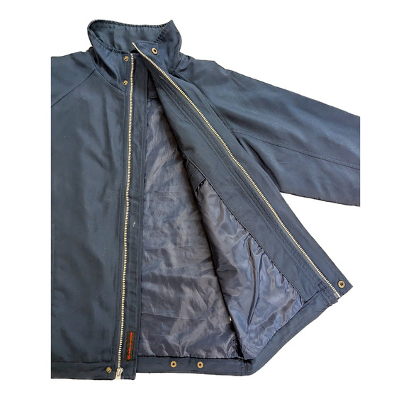 Men's Navy Blue Jacket Windbreaker by Boxin.Aoa.Jw Size S - Picture 2 of 15